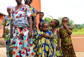Foto Mütter mit Kinder Afrika